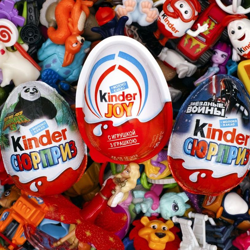 Bild von verschiedenen Überraschungseiern