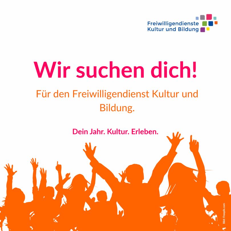 Wir suchen dich! Werbung FSJ Kultur