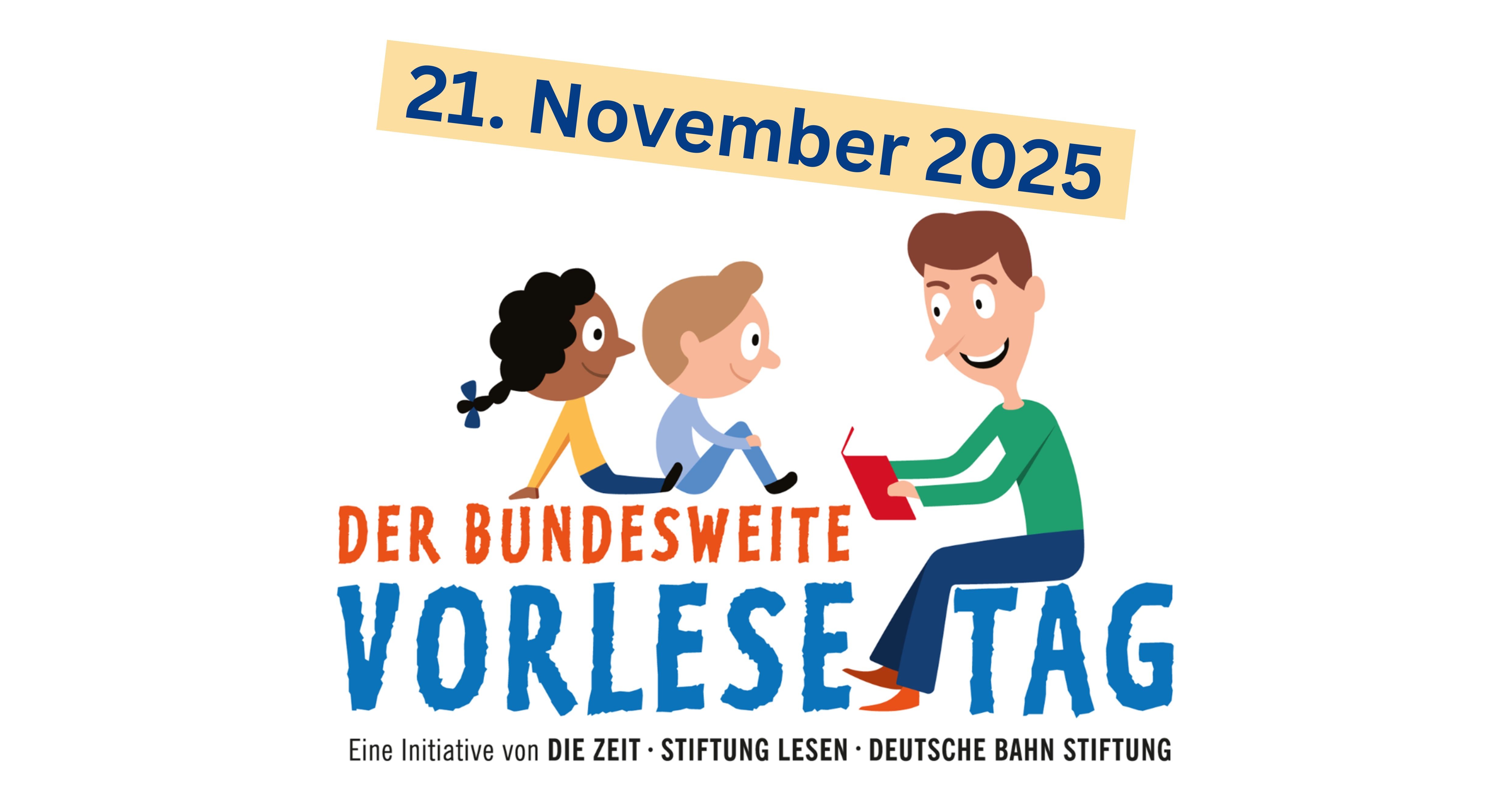 Bundesweiter Vorlesetag 2025: Lesung von Oberbürgermeister Peter Reiß & Jonathan Kaeppel