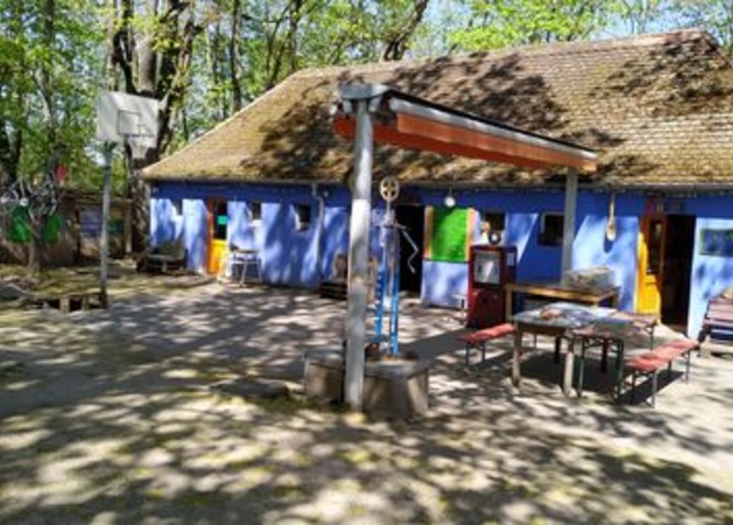 Haupthaus auf dem Aktivspielplatz