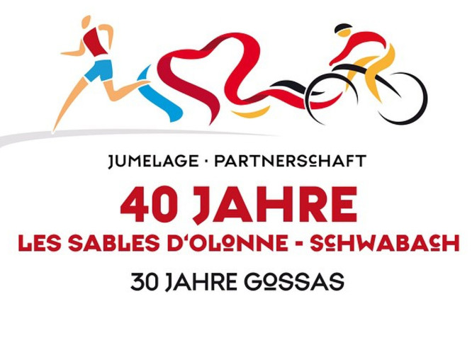 Logo 40 Jahre Städtepartnerschaft