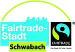 Oberbürgermeister Peter Reiß und Alt-Bürgermeister Roland Oeser freuen sich über die erneute Rezertifierung Schwabachs als Fairtrade-Town.