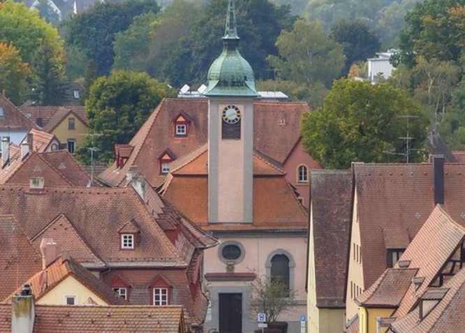 Blick auf die Franzosenkirche