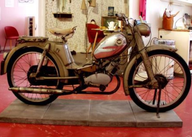 Motorrad aus den Fünziger Jahren
