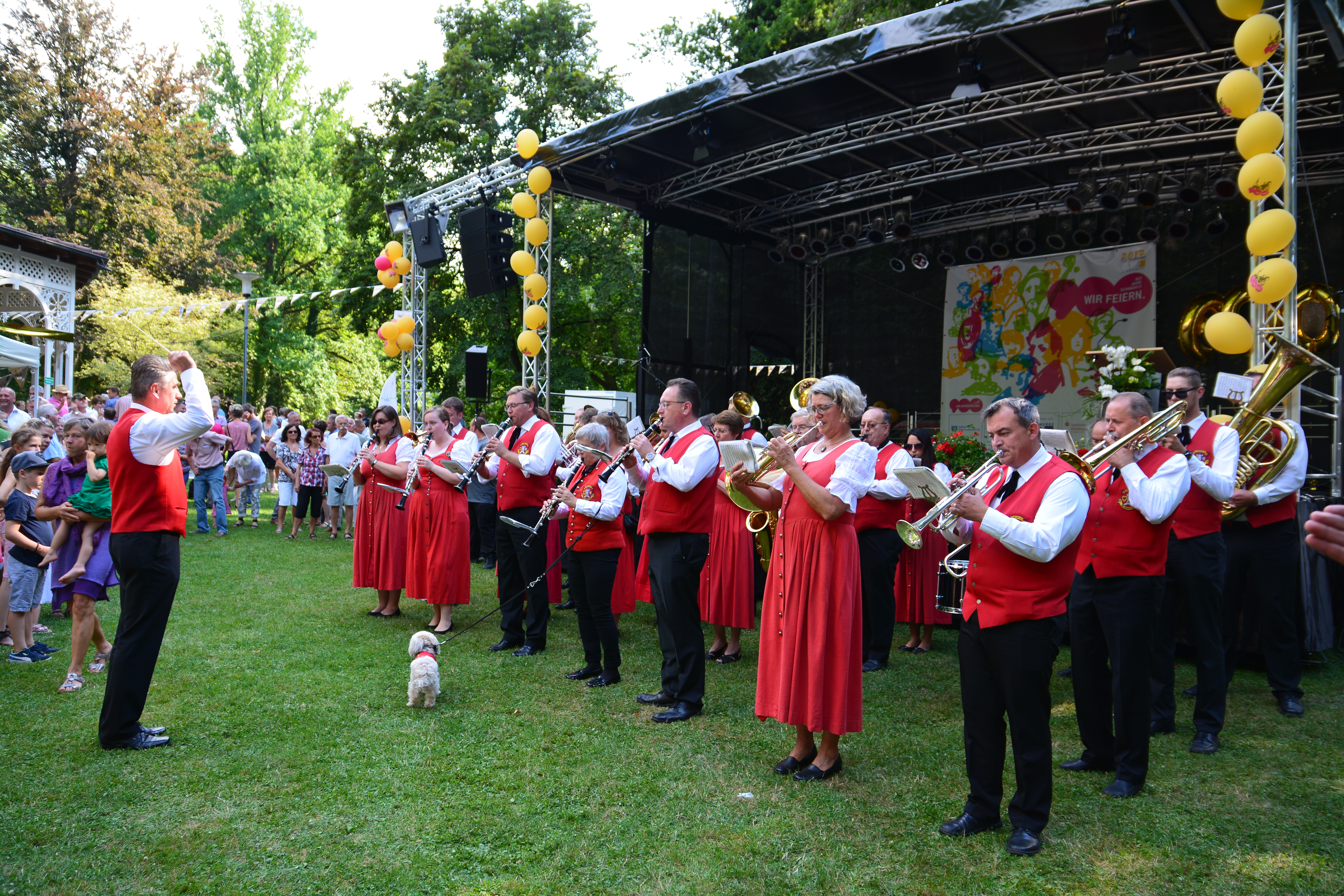 Musikverein Schwabacher Blasmusik bei "Sommerglanz 2017"