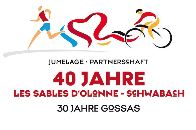 Logo 40 Jahre Städtepartnerschaft