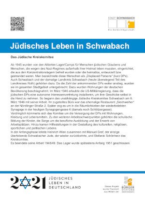 Das Jüdische Kreiskomitee