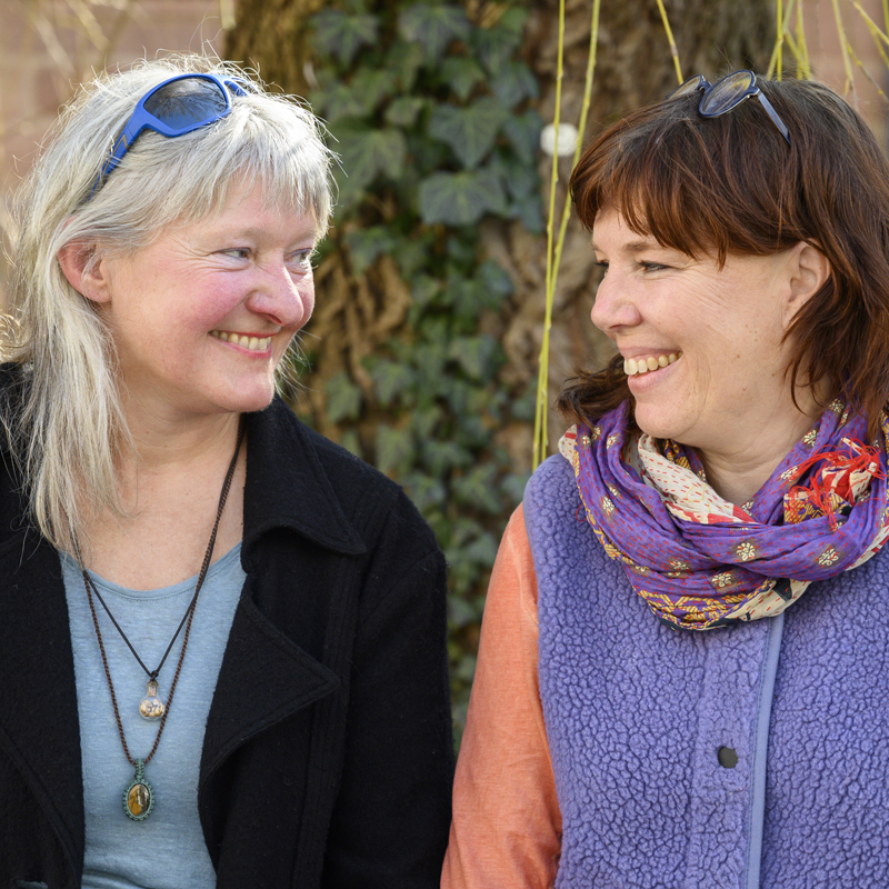 Anke Oltscher und Stephanie Löw