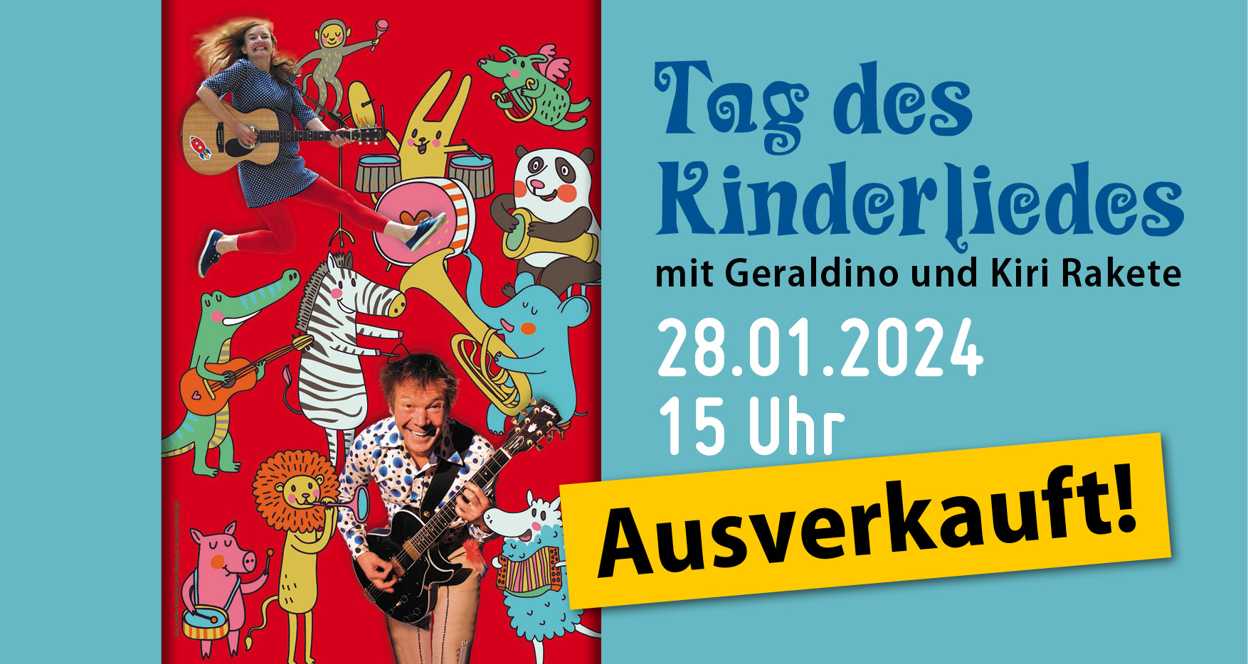 Geraldino und Kiri Rakete 