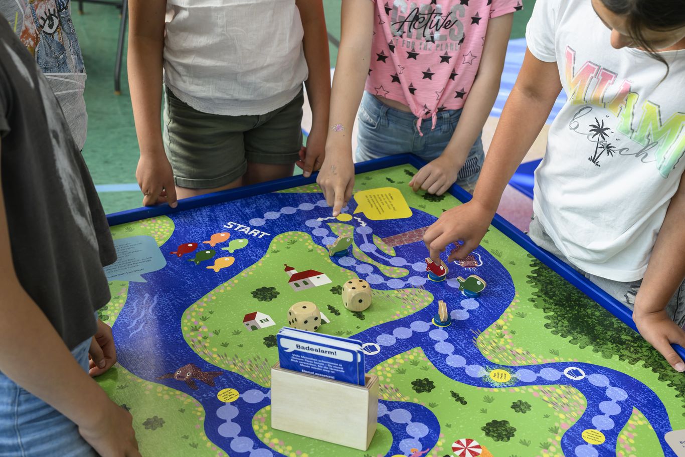 Sonderausstellung "Wasser in Stadt, Land und Fluss": Interaktives Spiel für Vorschulen und Schulen