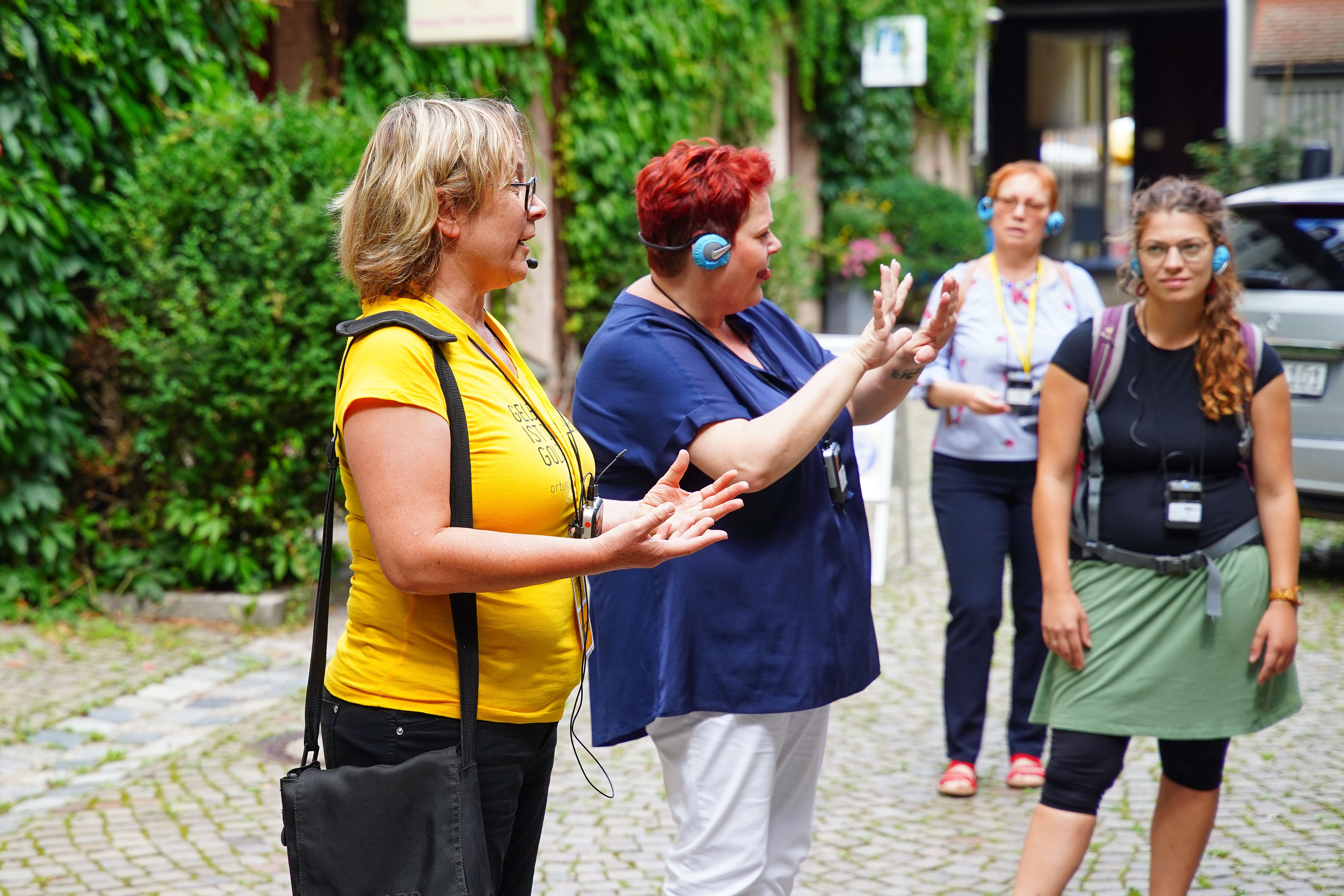 Barrierefreie Führungen zue Ortung 12