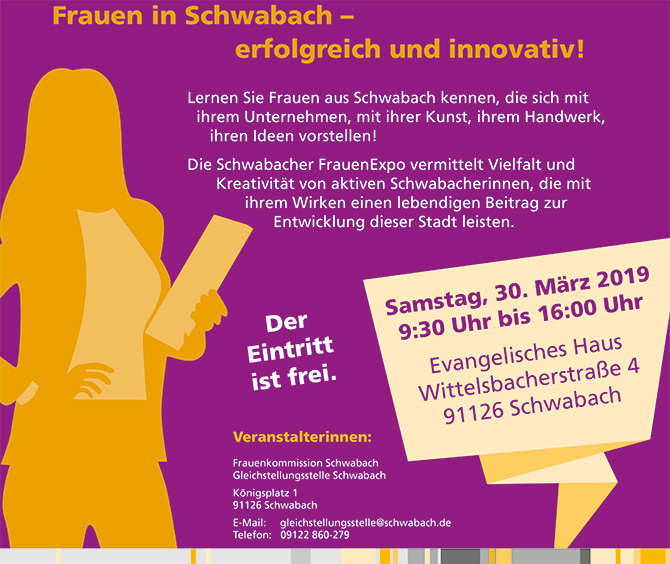 Plakat der FrauenExpo