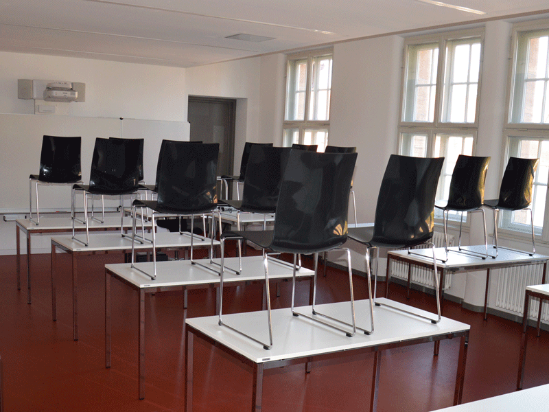Leeres Klassenzimmer