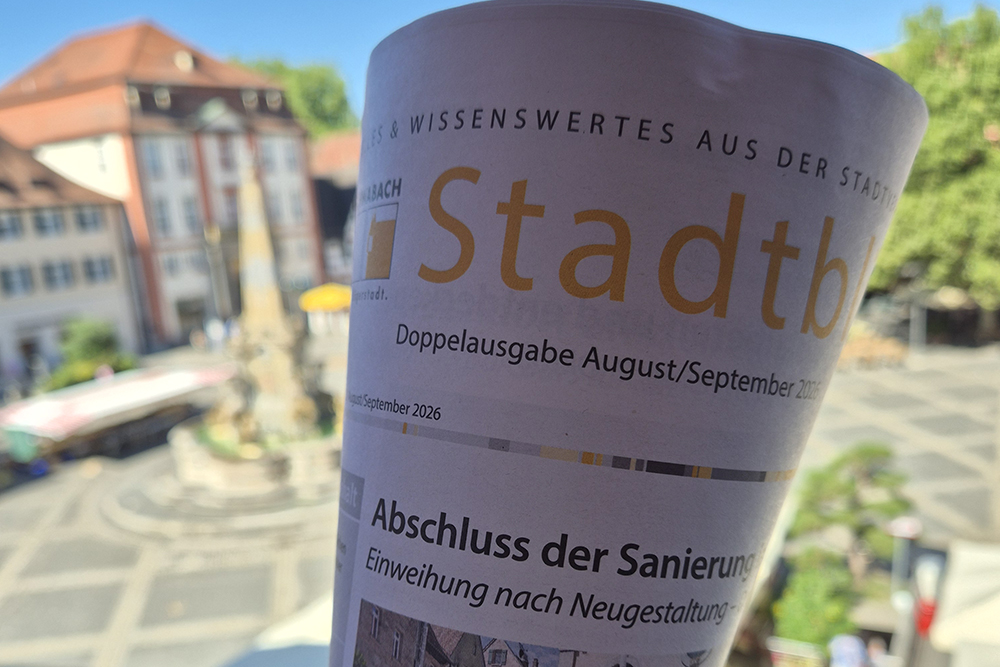 Ausschnitt des Titelbildes der August/September-Ausgabe des Stadtblicks