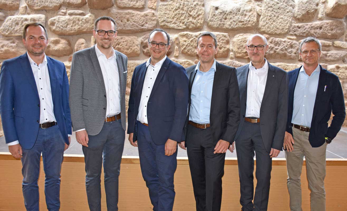 Der Vorstand des Fördervereins Hospiz am Brombachsee