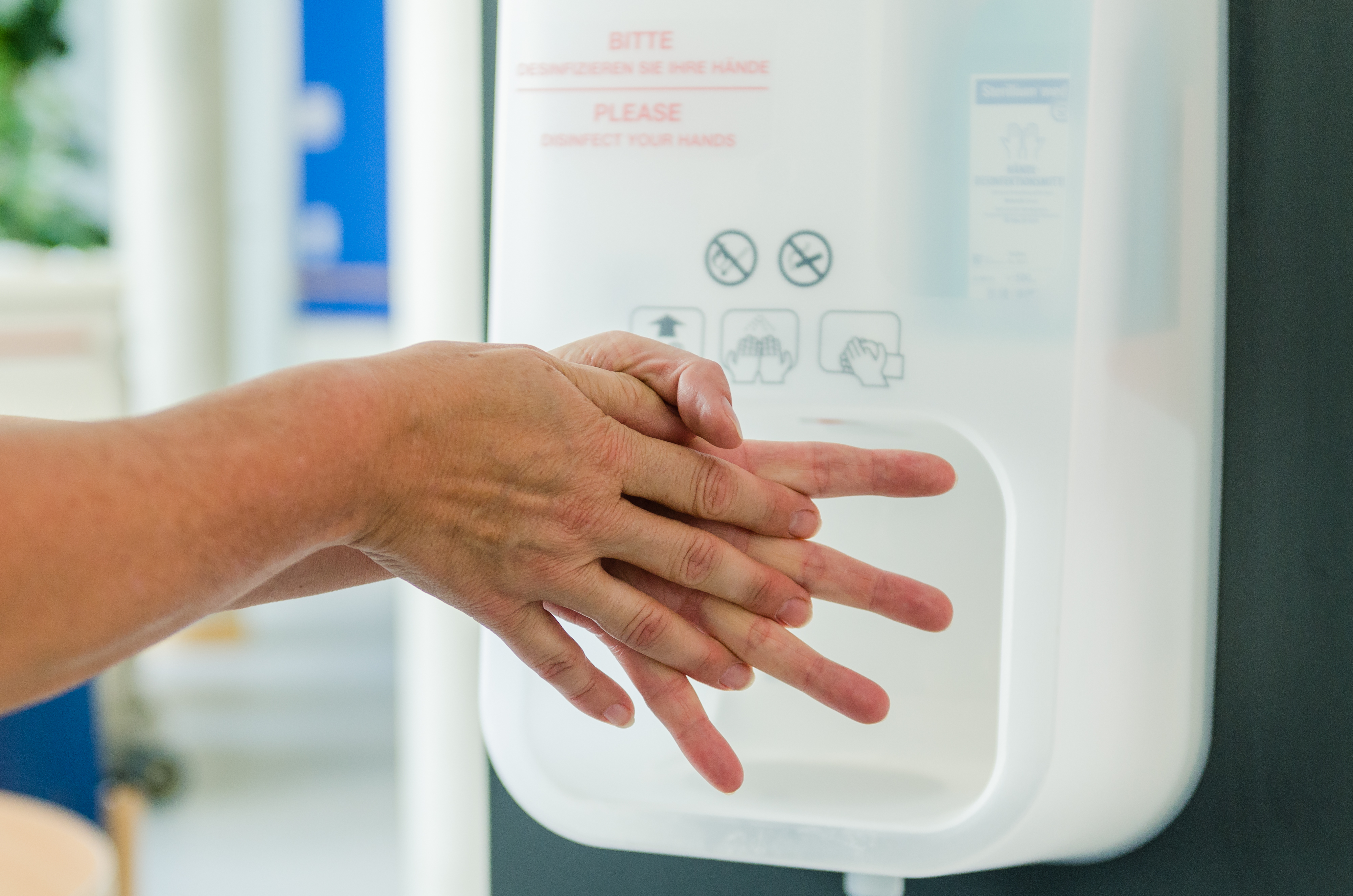 Händedesinfektion ist das A und O in der Krankenhaushygiene