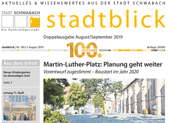 Ausschnitt Titelseite