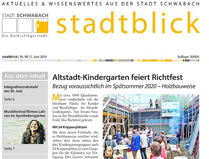 Ausschnitt Titelseite