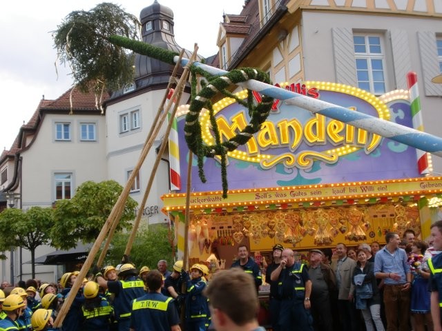 Baum aufstellen