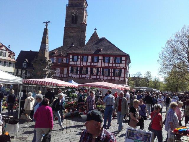 Gewürzestand auf dem Markt