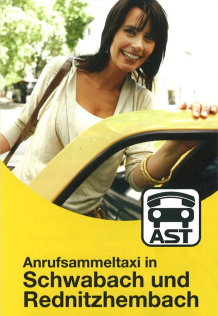 Foto zum Anrufsammeltaxi in Schwabach und Rednitzhembach