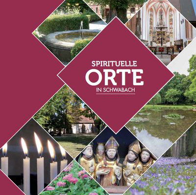 Collage spiritueller Orte in Schwabach