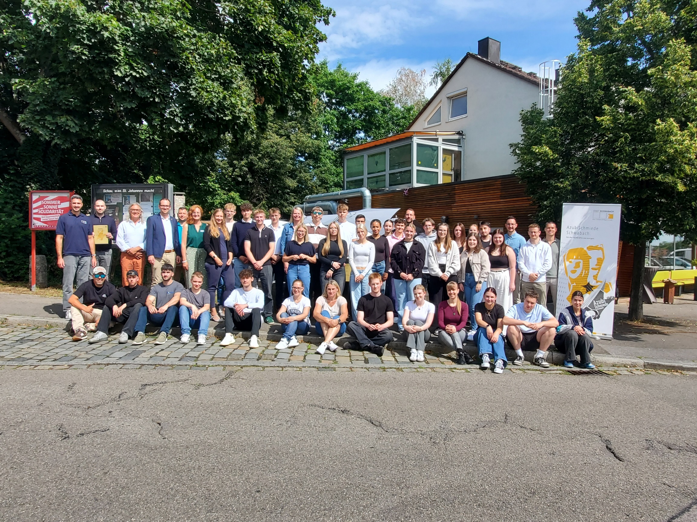 Gruppenfoto Schmiede Schwabach  2024/2025