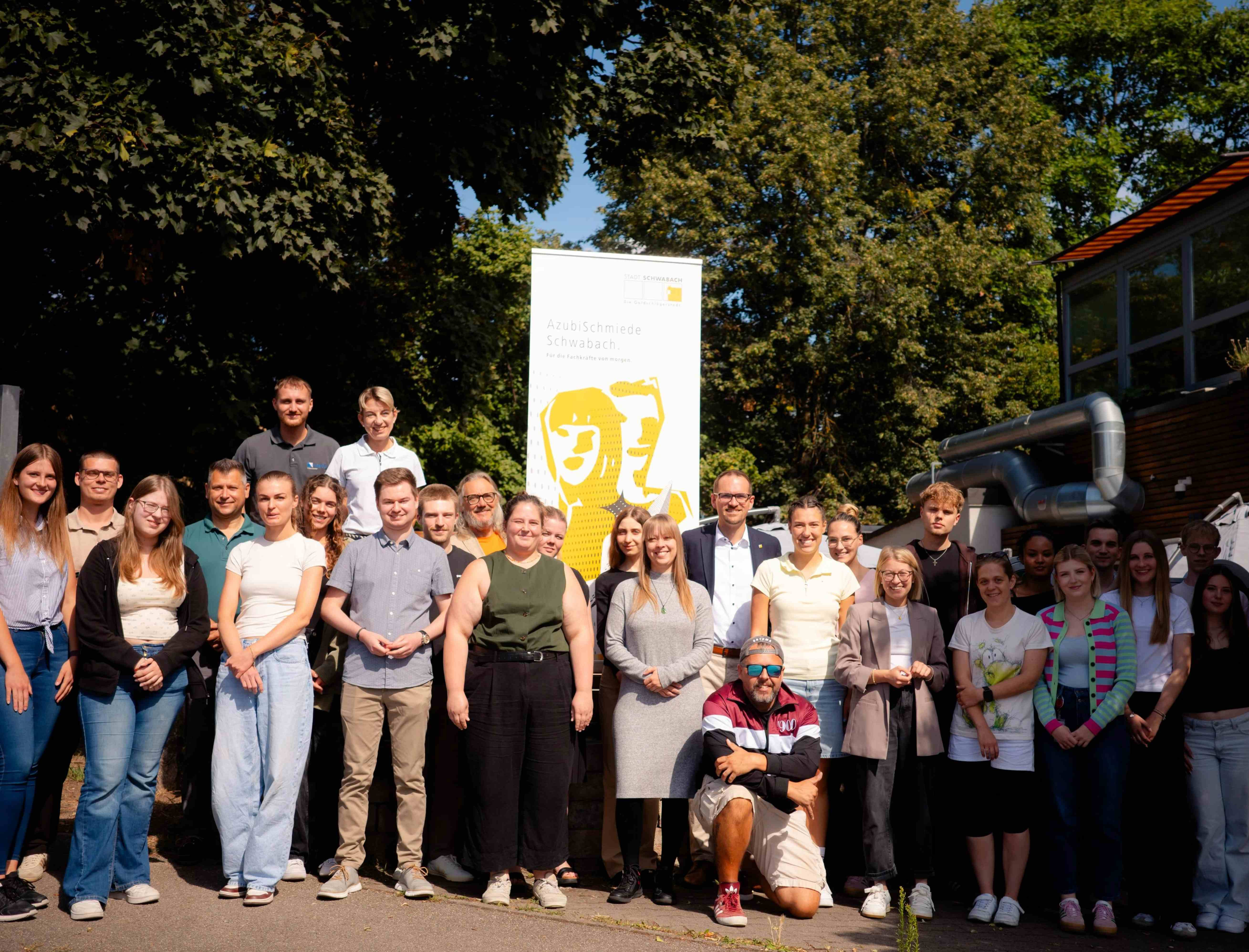 Gruppenfoto Schmiede Schwabach  2025/2026 